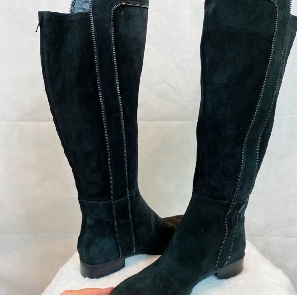 NWT Karl Lagerfeld Suede Boots